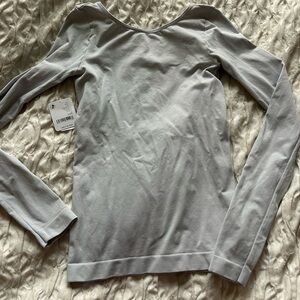 *NWT* free people lunar rock long sleeve tee